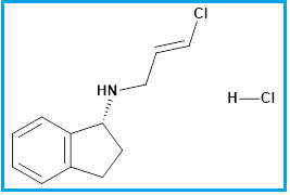 TRANS-N-(3-CHLOROALLYL)-1(R)-AMINOINDAN HYDROCHLORIDE